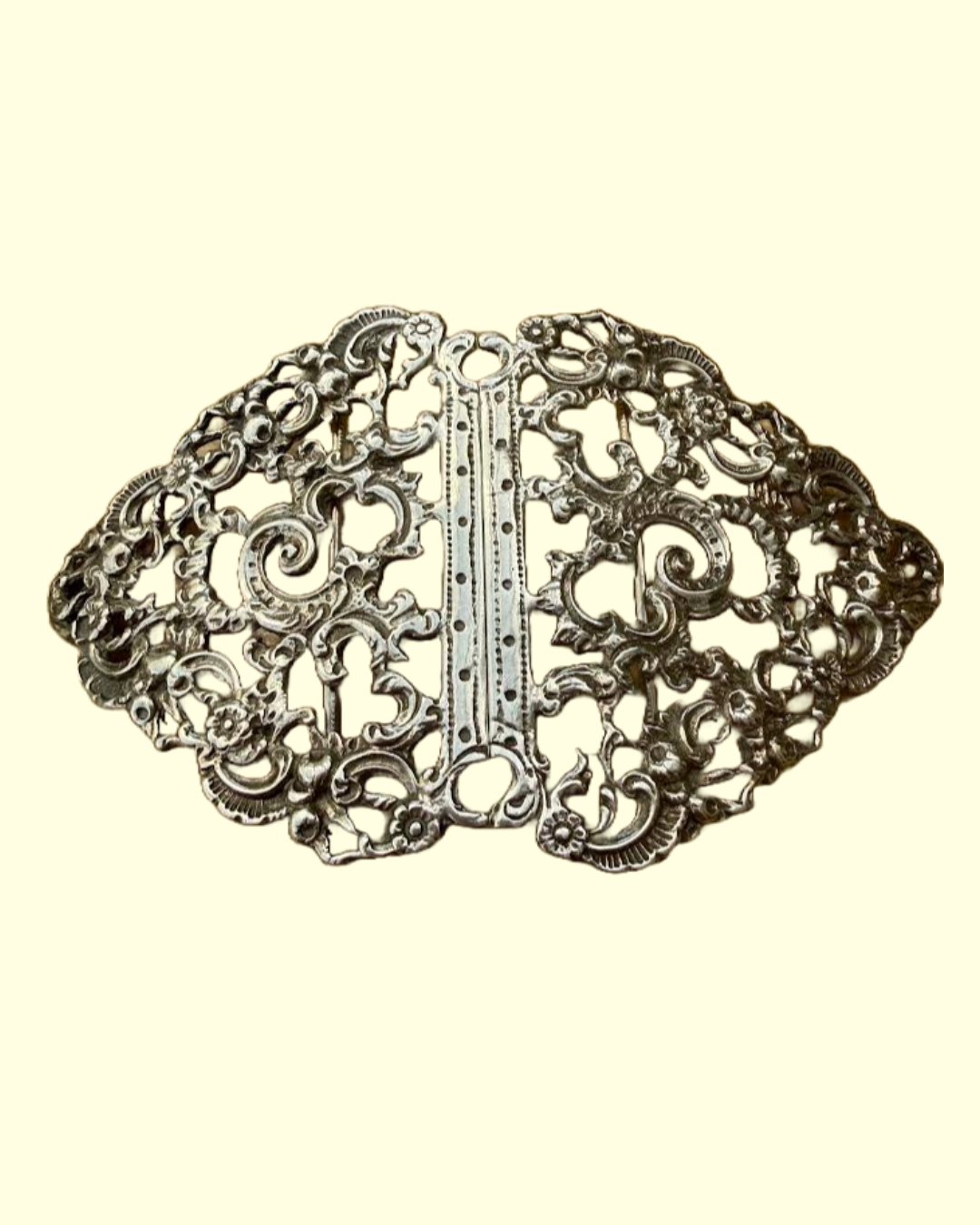 Silver Nurses Buckle